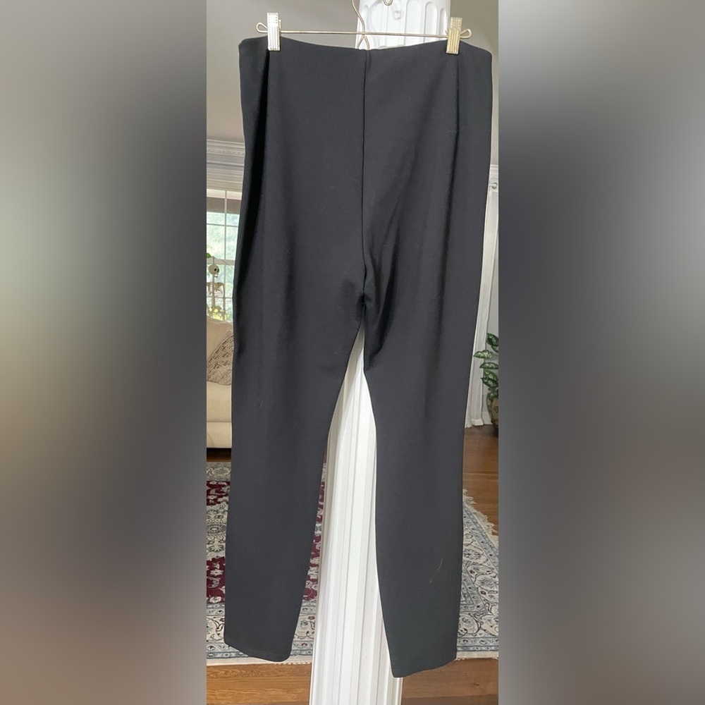 Lysse women’s black Legging/ pants stretch with side studs design size X-Large - Picture 3 of 7